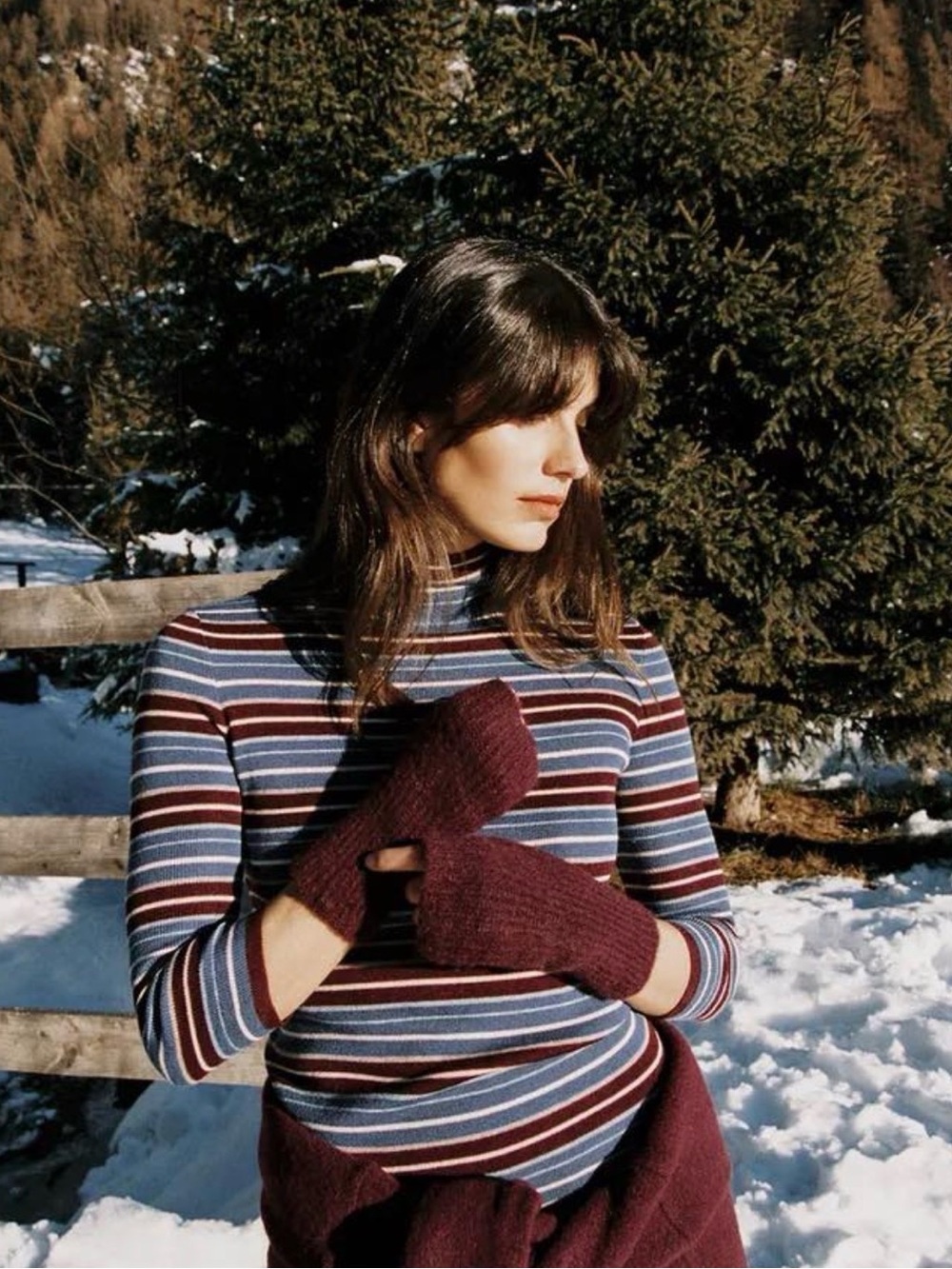 Zara Stripped Wool Jumper